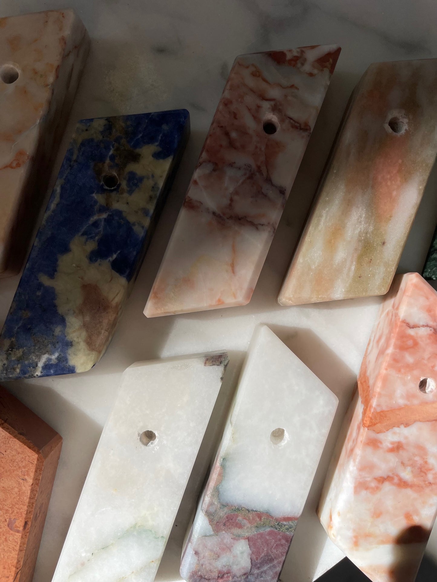 PortaIncenso In Marmi Diversi | Incense Holders