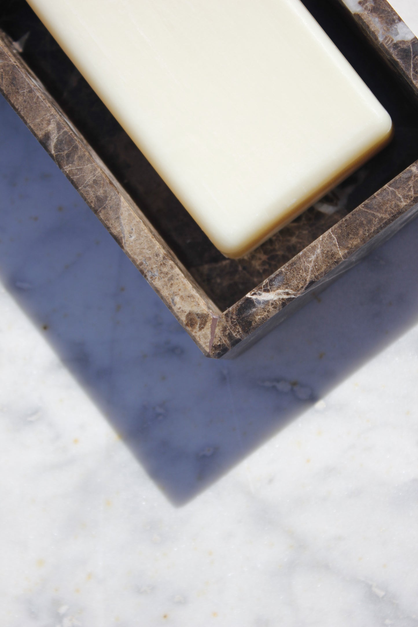 Vassoio Rettangolare Piccolo in Emperador