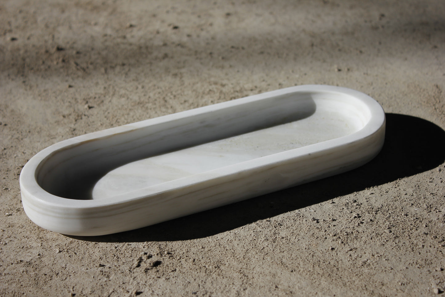 Vassoio Ovale in marmo Calacatta ORO - Oval Calacatta Gold marble tray