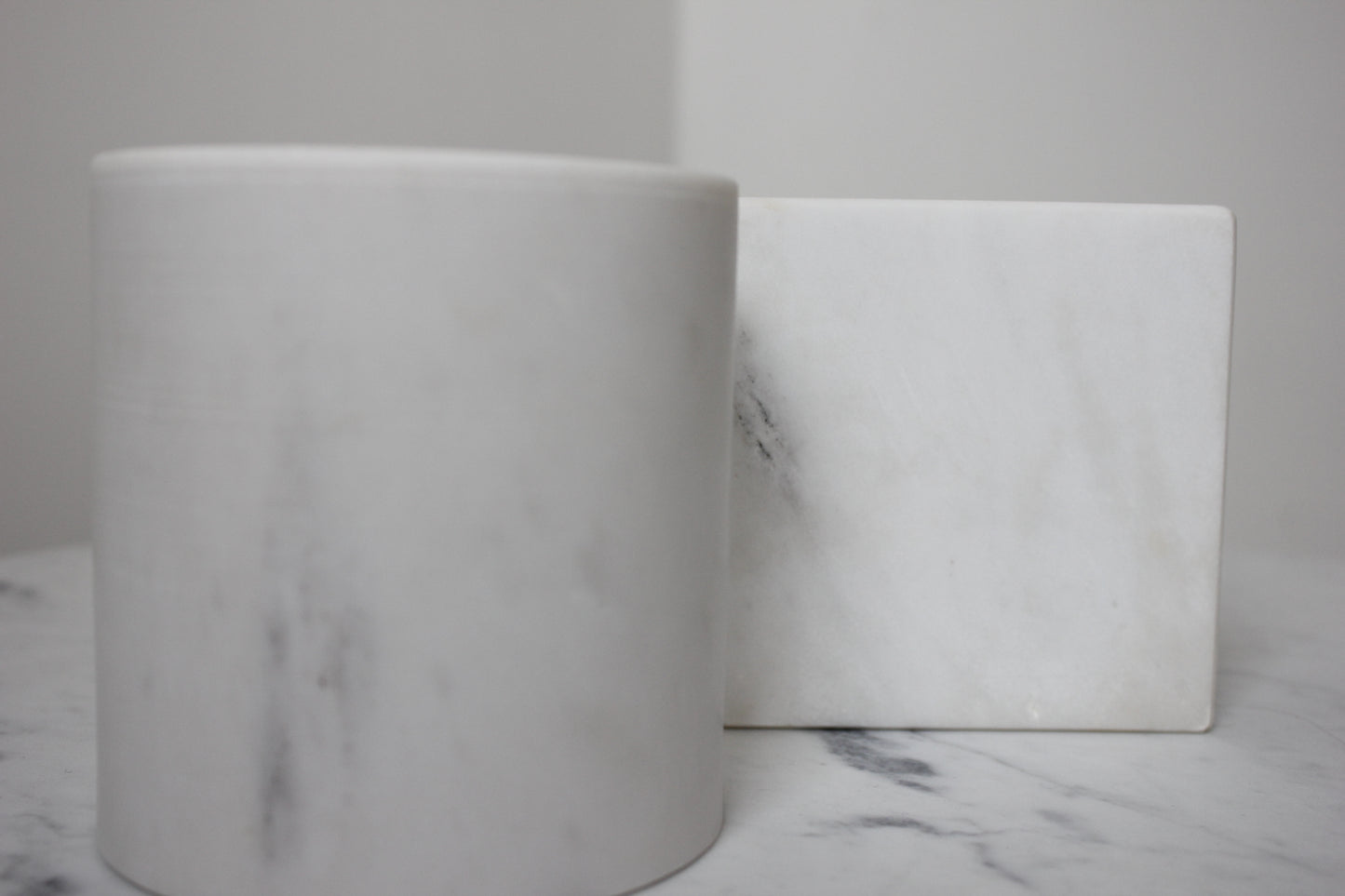 Bicchiere in Marmo di Carrara - Carrara Marble Glass