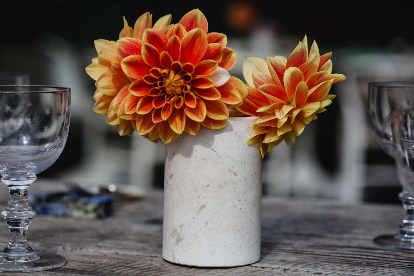 Vaso o Bicchiere in Albaperla | Albaperla marble Vase