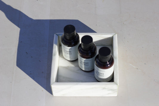 Vassoio Quadrato in Rosa Norvegia