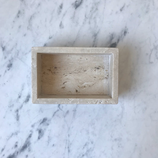 Vassoio Piccolo in Travertino