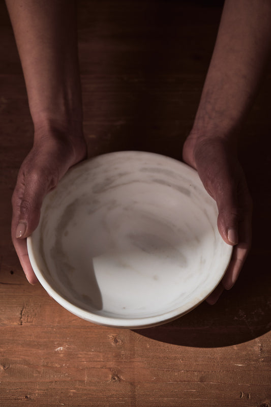 Ciotola in Calacatta