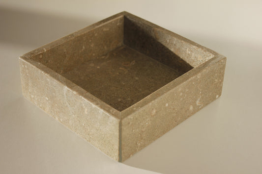 Vassoio Quadrato in Rustic Green - Green Squared Tray