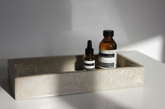 Vassoio Rettangolare in Rustic Green - Green Rectangular Tray