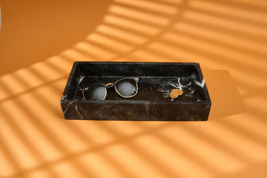 Svuotatasche in Marmo Nero