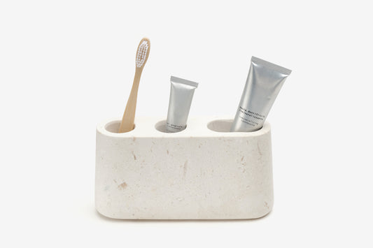 Arredo bagno Porta Spazzolino in Albaperla - Bathroom decor Toothbrush Holder
