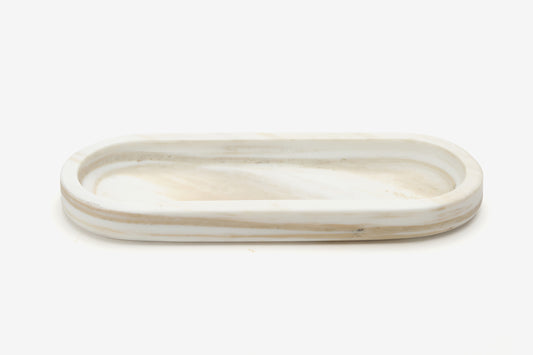Vassoio Ovale in marmo Calacatta ORO - Oval Calacatta Gold marble tray